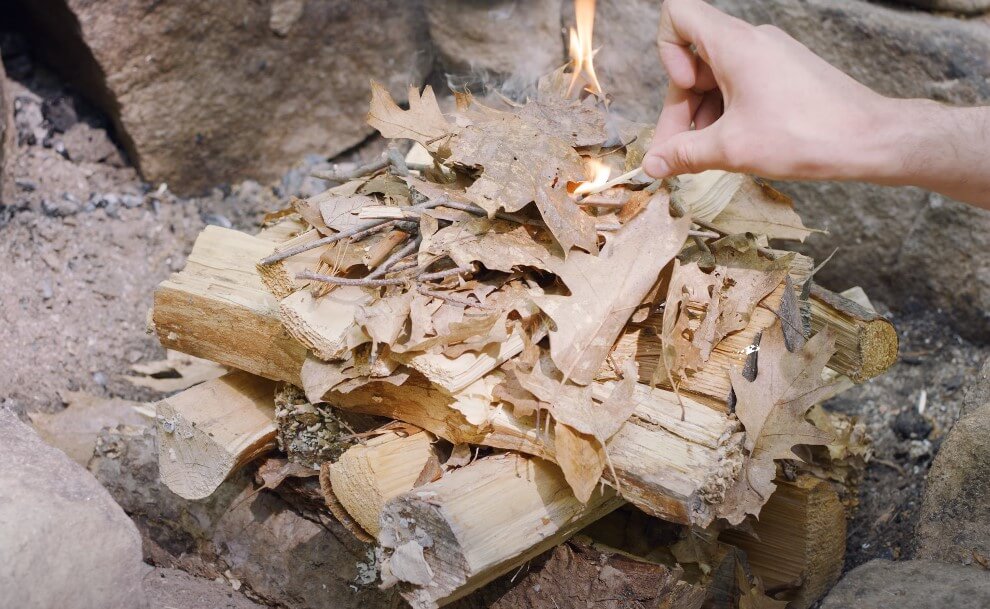 Easiest ways to start a fire