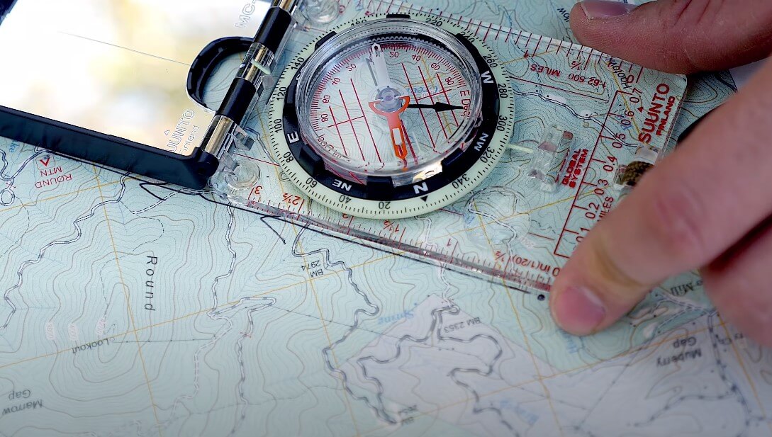 How to use map and compass