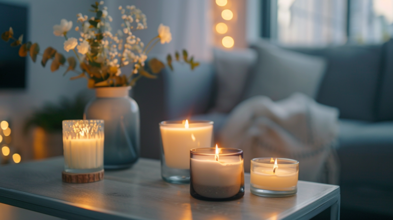 Use Candles to Stay Warm