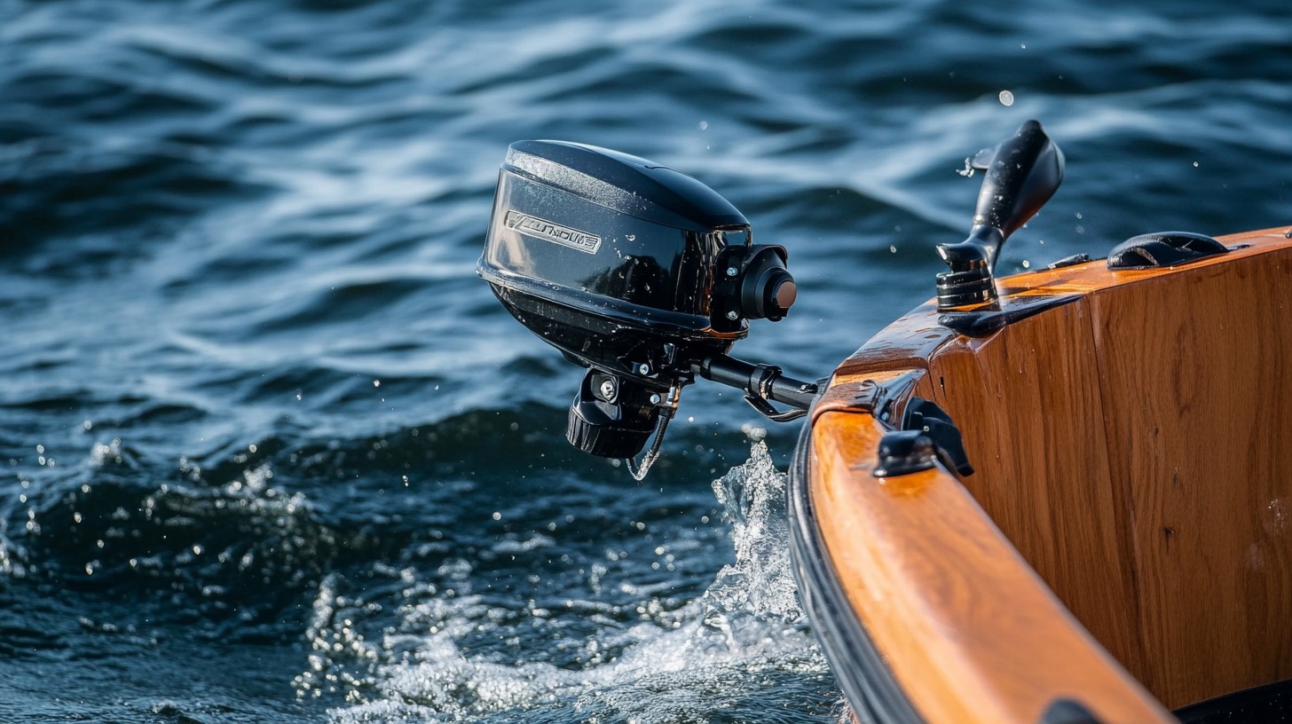 Side-Mounted Trolling Motor For Kayak