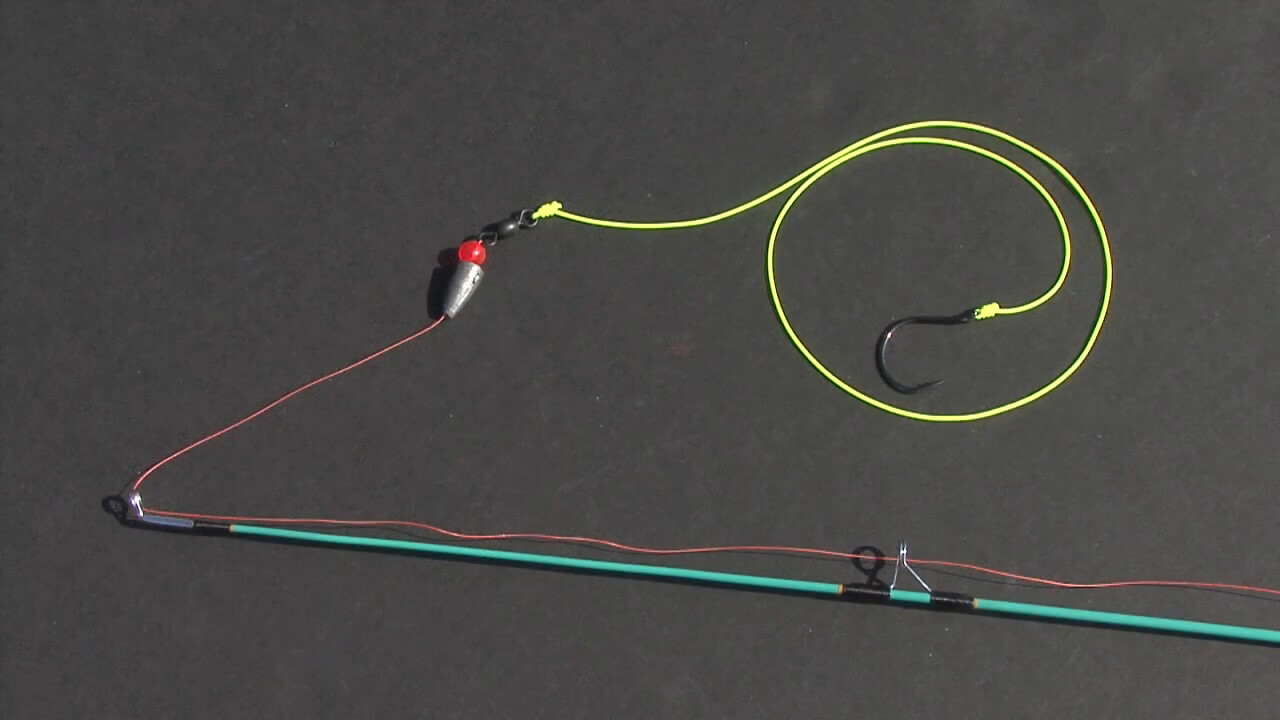 Sliding sinker rig is a way to fish bait off the bottom