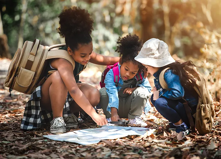 kids camping
